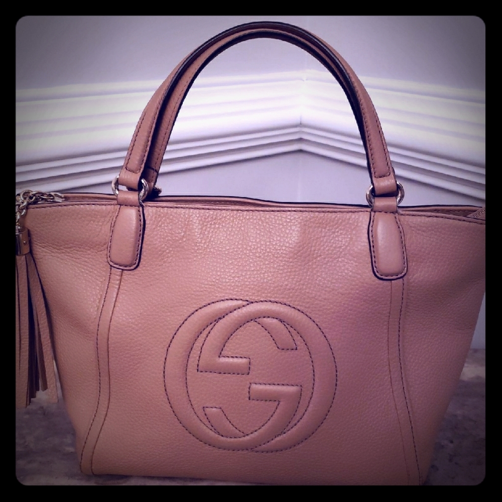 Tan bag like new